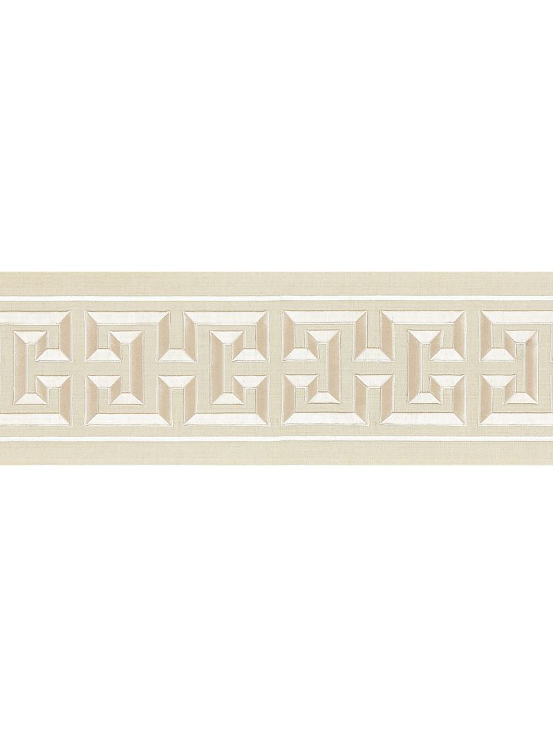 Scalamandre Fabric SC 0001T3280 Imperial Embroidered Tape Sand