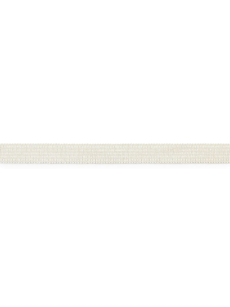 Scalamandre Fabric SC 0001T3318 Kalle Linen Tape Blanc