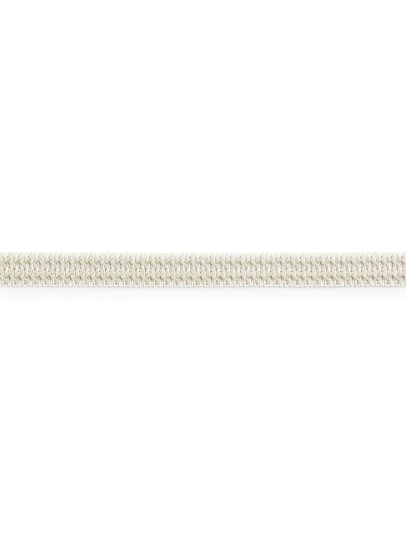 Scalamandre Fabric SC 0001V1244 Kaarina Linen Braid Blanc