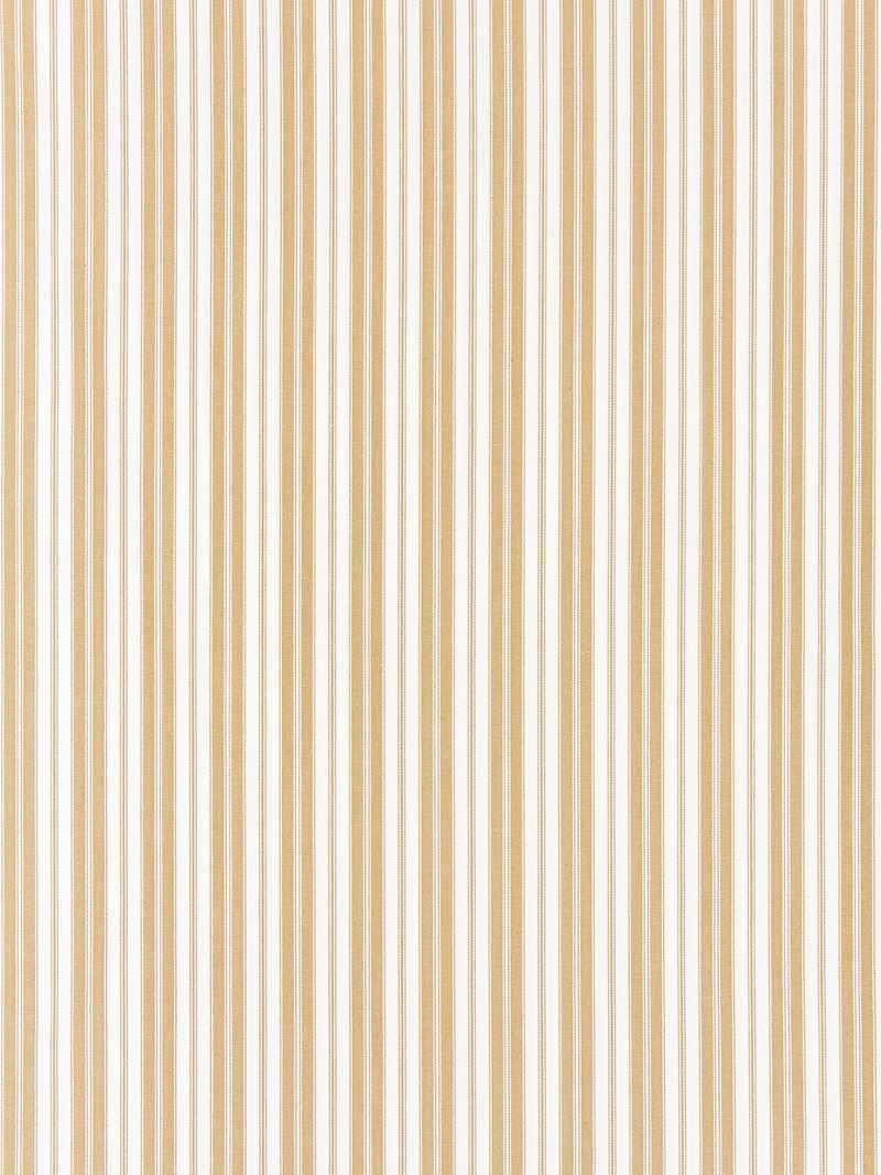 Scalamandre Fabric SC 000227115 Devon Ticking Stripe Camel