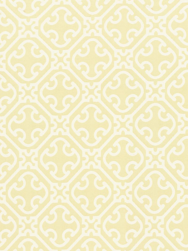 Scalamandre Fabric SC 000227214 Ailin Lattice Weave Canary