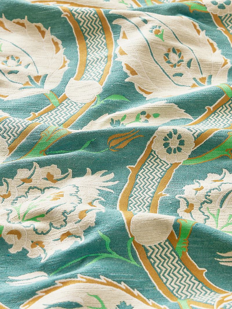 Scalamandre Fabric SC 000227326 Kemha Woven Verdigris