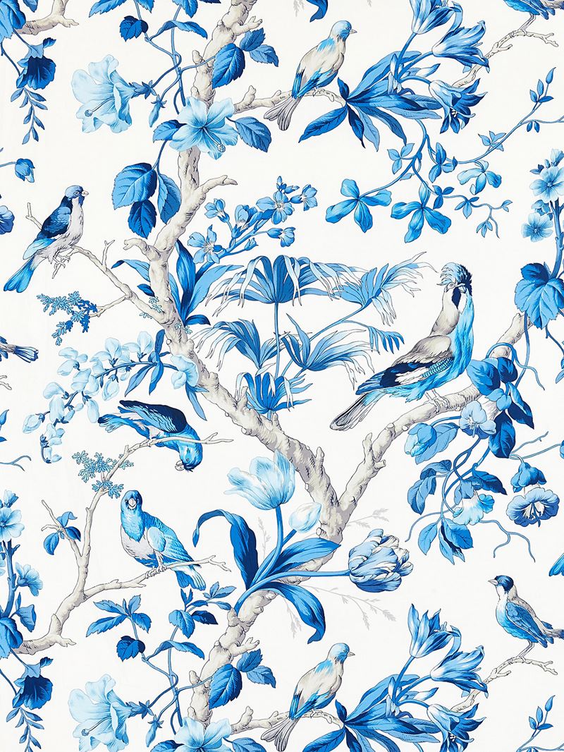 Scalamandre Fabric SC 000316600 Belize Porcelain