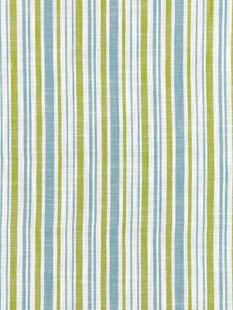 Scalamandre Fabric SC 000327116 Pembroke Stripe Ocean Palm