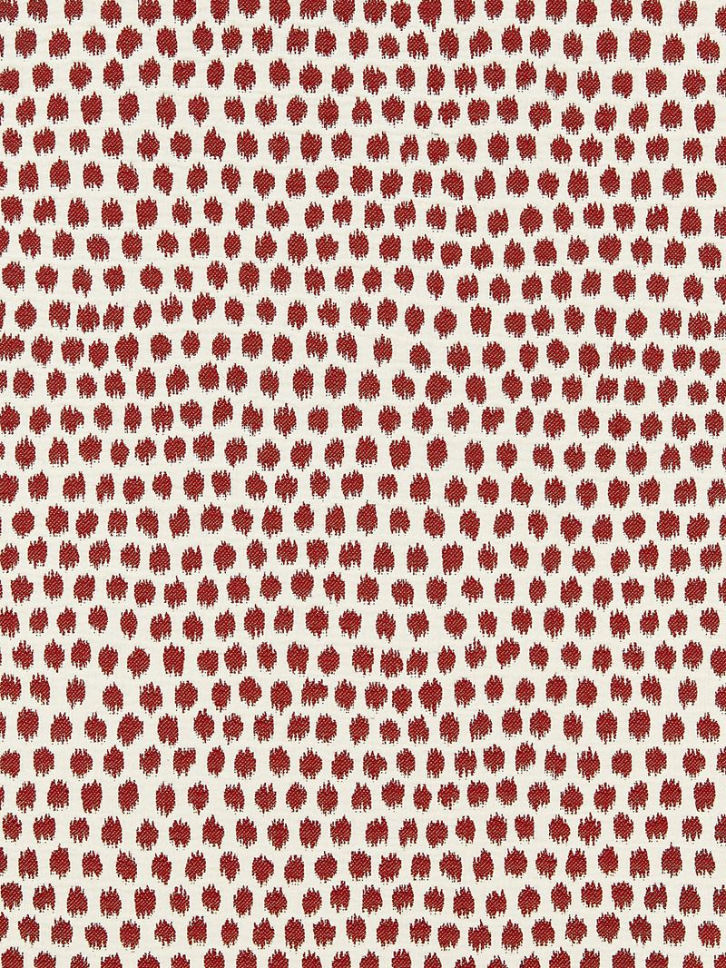 Scalamandre Fabric SC 000327182 Dot Weave Carnelian