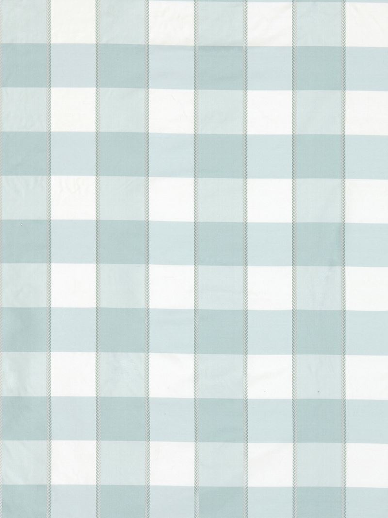 Scalamandre Fabric SC 000427024 Chelsea Check Aquamarine