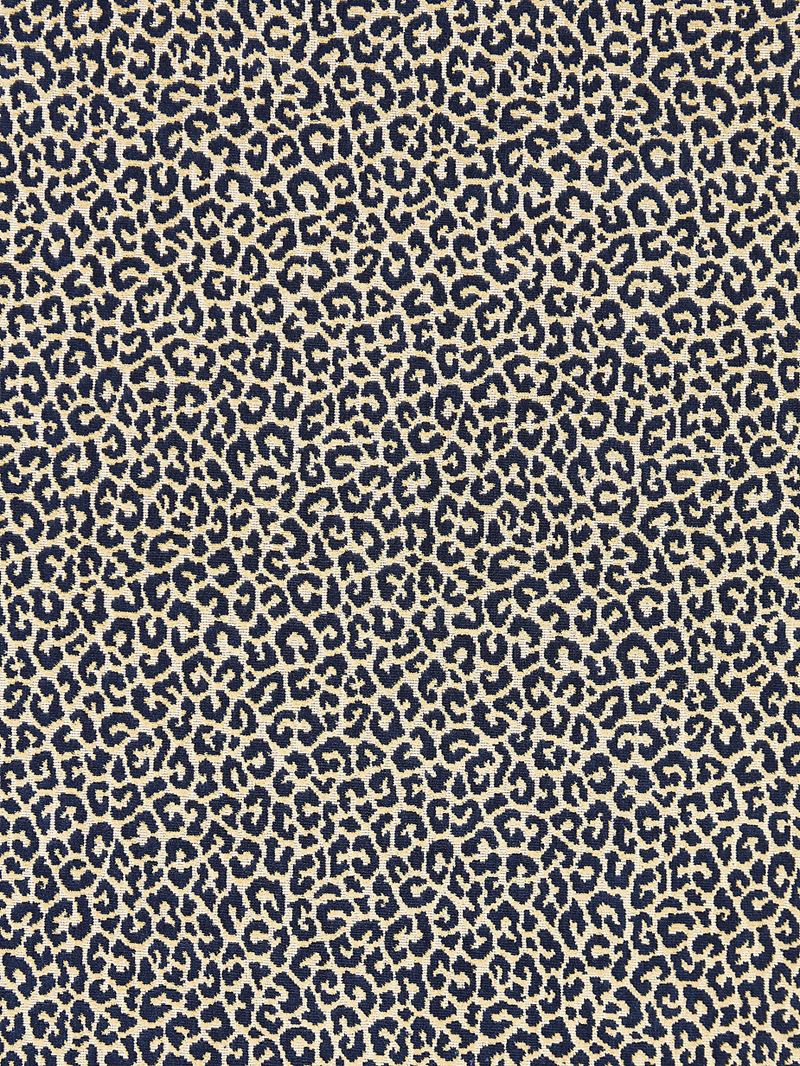 Scalamandre Fabric SC 000427037 Panthera Velvet Indigo