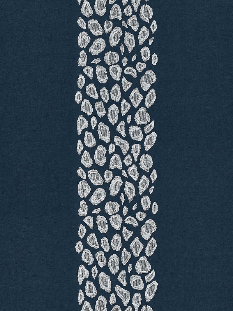 Scalamandre Fabric SC 000427255 Catwalk Embroidery Midnight