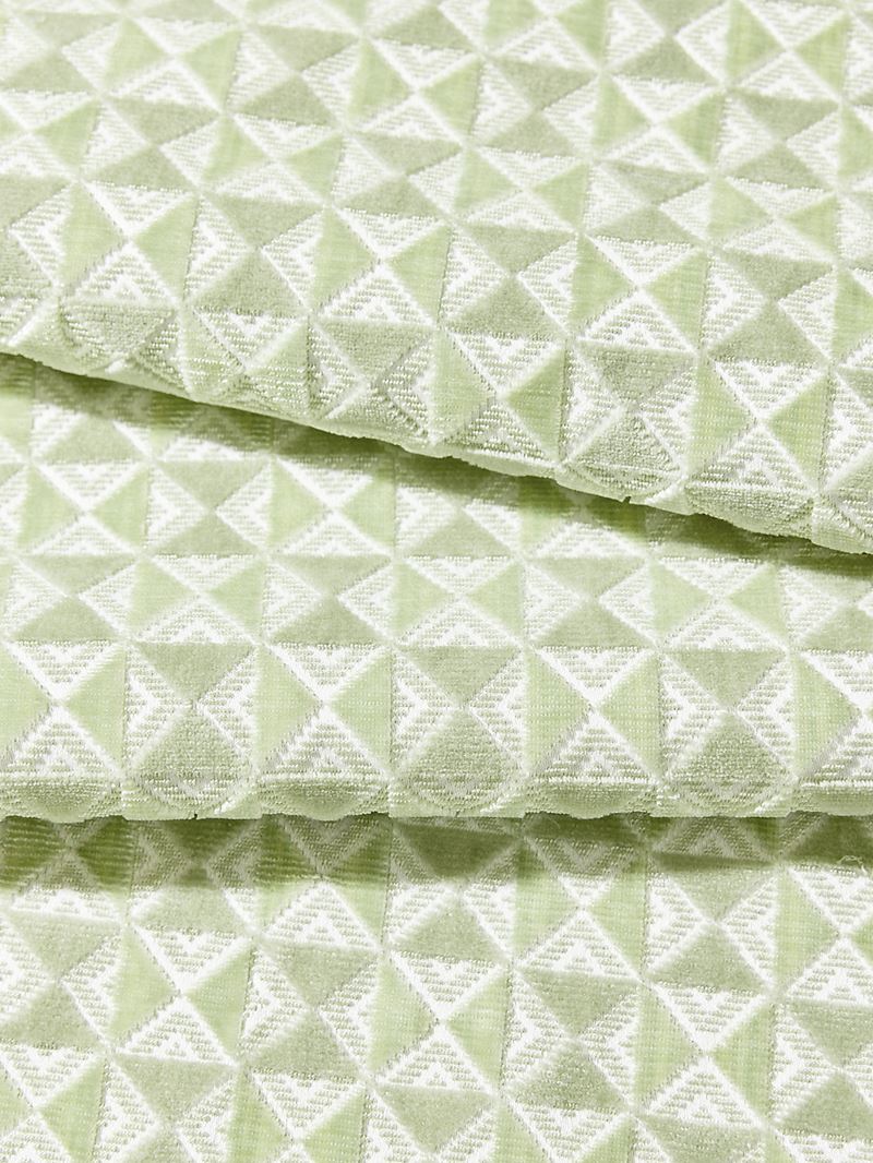 Scalamandre Fabric SC 000427324 Parlor Velvet Pistachio