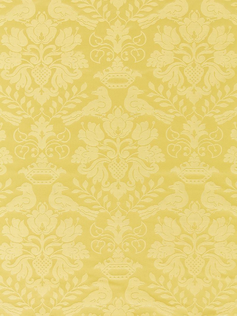 Scalamandre Fabric SC 00051098MM Love Bird Butterscotch