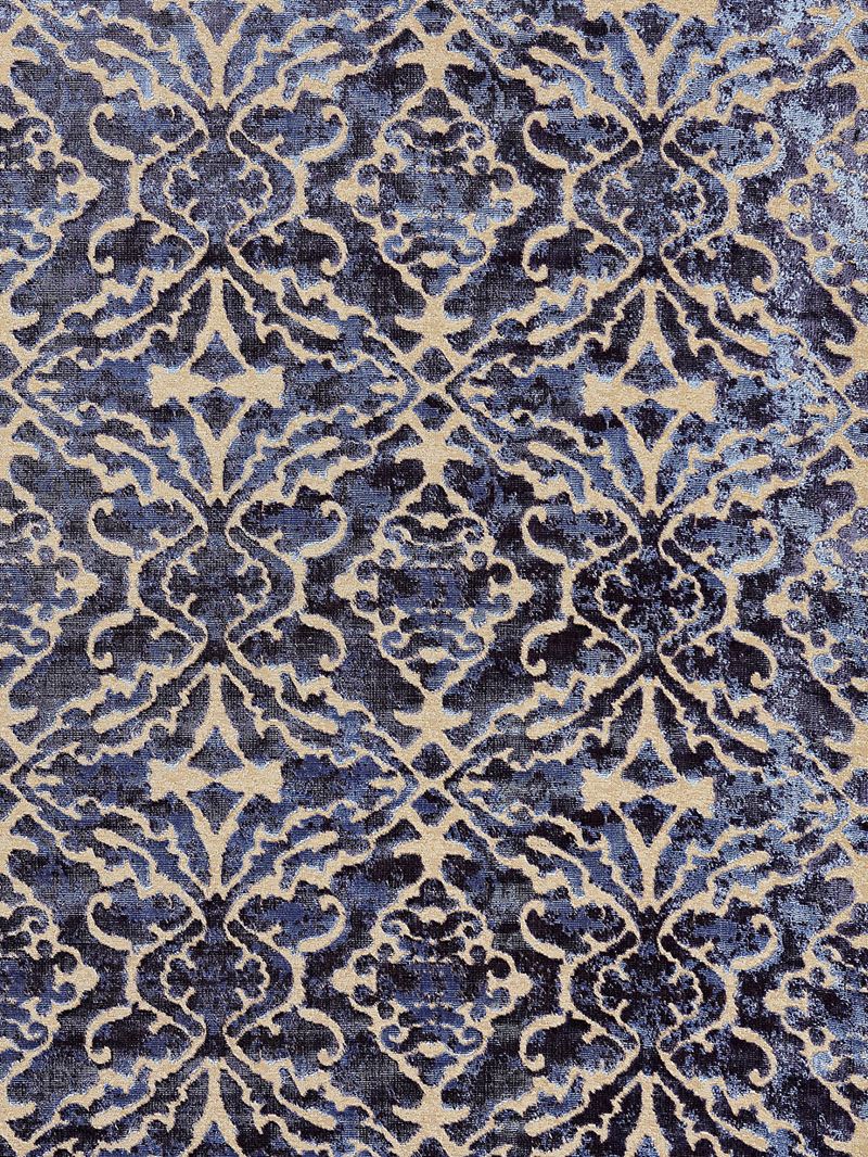 Scalamandre Fabric SC 000527084 Palazzo Velvet Indigo