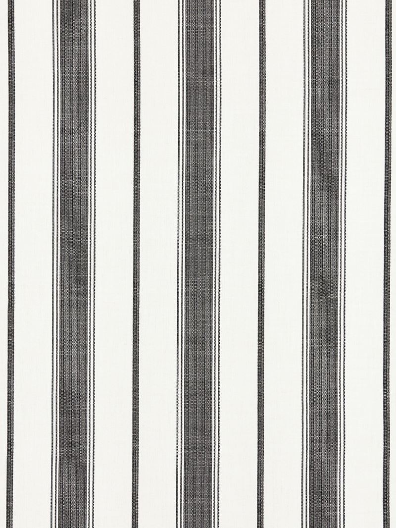 Scalamandre Fabric SC 000527110 Sconset Stripe Carbon