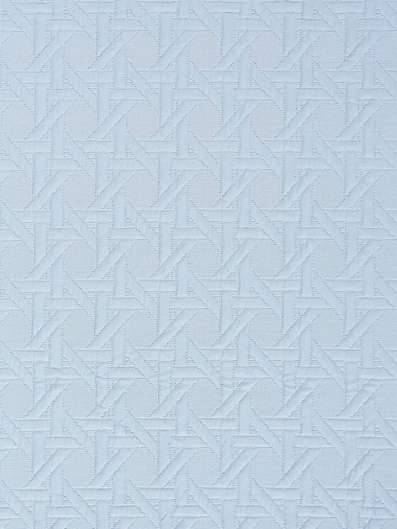 Scalamandre Fabric SC 000627008 Canestro Matelasse Sky