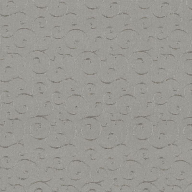 Kasmir Fabric Scrolltop Silver