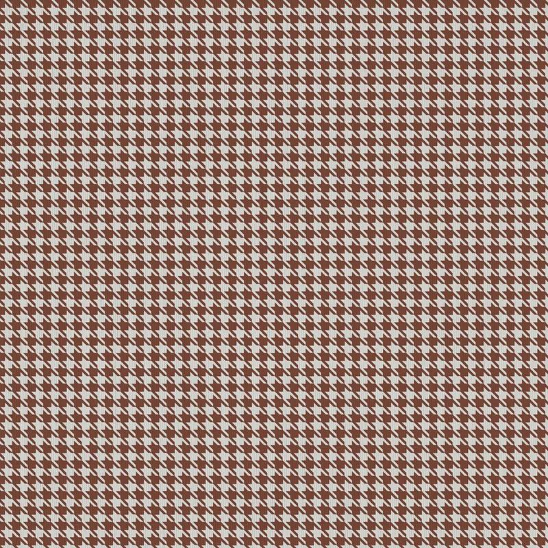 RM Coco Fabric Sherlock Houndstooth Chestnut