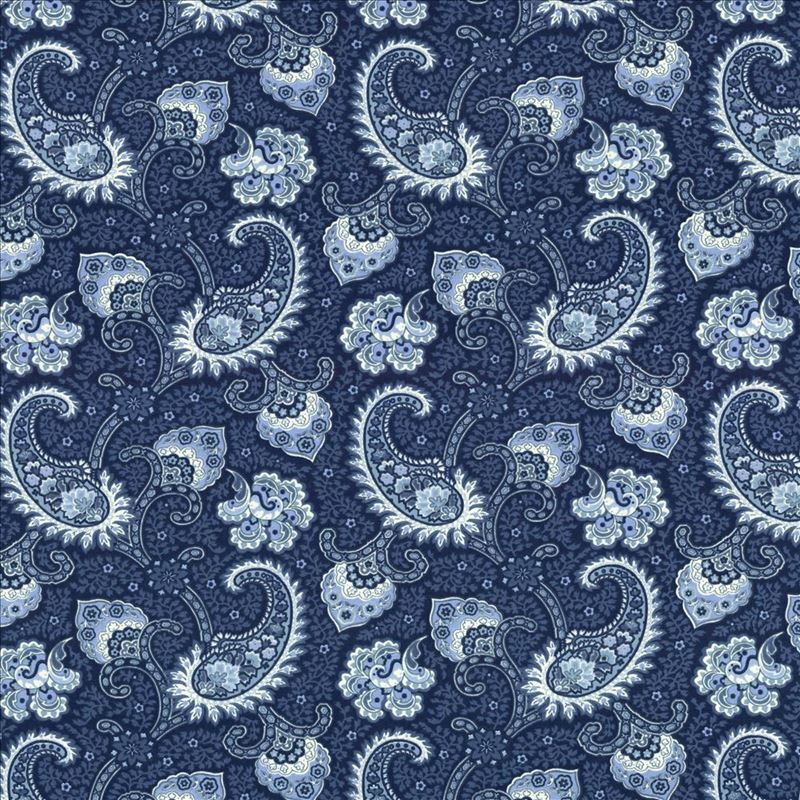 Kasmir Fabric Sigourney Indigo