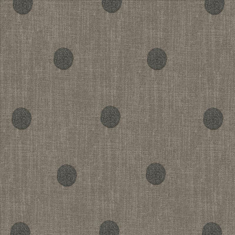 Kasmir Fabric Spot The Dots Platinum