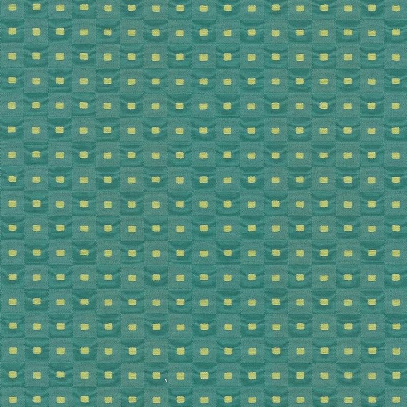 Kasmir Fabric Square Pegs Sea Blue