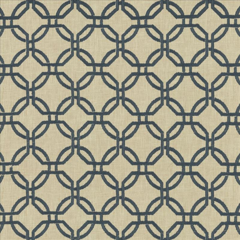 Kasmir Fabric Squircle Navy