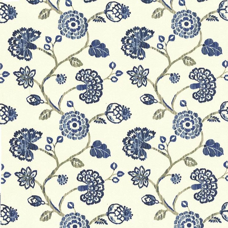 Kasmir Fabric Stoneleigh Cobalt