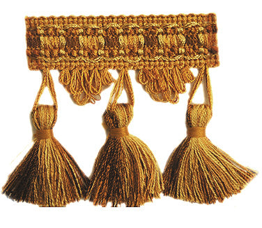 RM Coco Trim T1004 TASSEL FRINGE Gold Digger