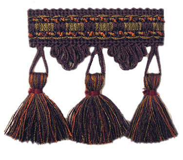 RM Coco Trim T1004 TASSEL FRINGE Purple Peak