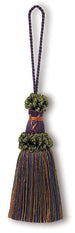 RM Coco Trim T1008 KEY TASSEL Purple Peak