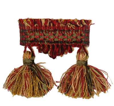 RM Coco Trim T1114 TASSEL FRINGE Cabernet