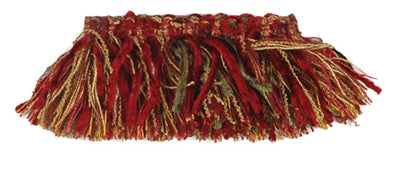 RM Coco Trim T1119 BRUSH FRINGE Cabernet Brush