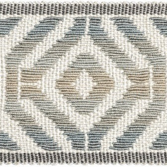 Kravet Couture Trim T30823.11 Sanur Tape Pewter