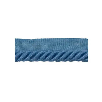 Brunschwig & Fils Trim T8012108.5 Coeur Cable-L Canton Blue