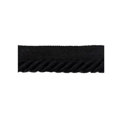 Brunschwig & Fils Trim T8012108.8 Coeur Cable-L Black