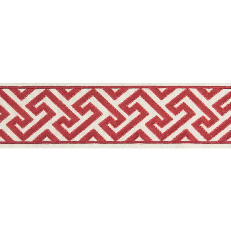 Brunschwig & Fils Trim T8019100.19 Sanchi Tape Red