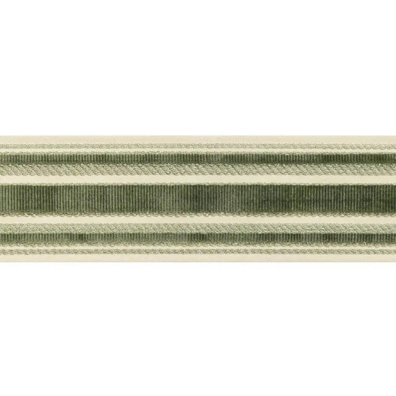 Brunschwig & Fils Trim T8019101.3 Canton Tape Moss