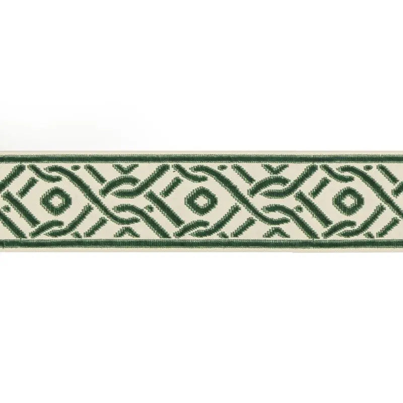 Brunschwig & Fils Trim T8019102.33 Pailou Tape Evergreen