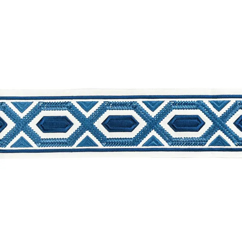 Brunschwig & Fils Trim T8022100.5 Avril Tape Blue