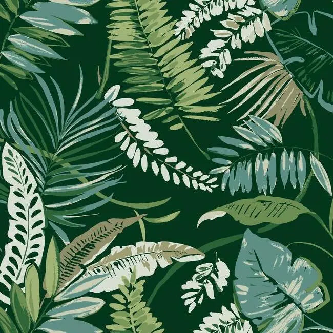 York TC2621 Tropical Toss Wallpaper