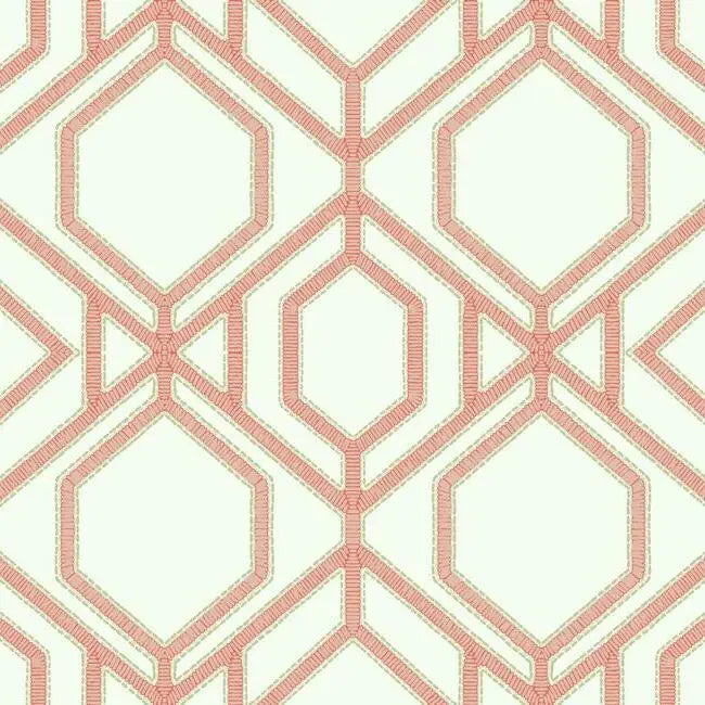 York TC2636 Sawgrass Trellis Wallpaper