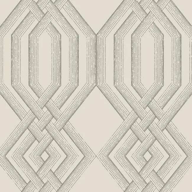 York Wallpaper TL1911 Etched Lattice