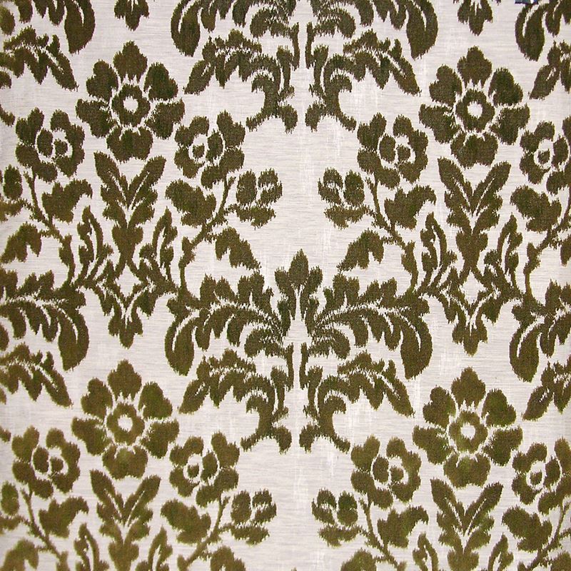 Scalamandre Fabric V1 0001IBIZ Varala Chartreuse