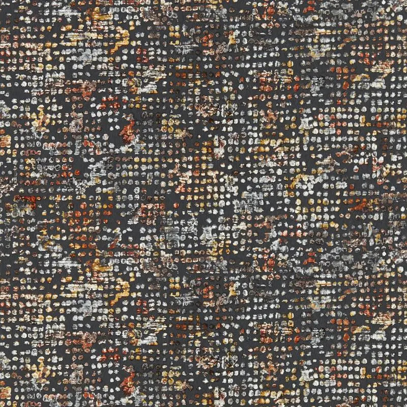 Clarke and Clarke Wallpaper W0154-3 Scintilla Spice/Dusk Wp