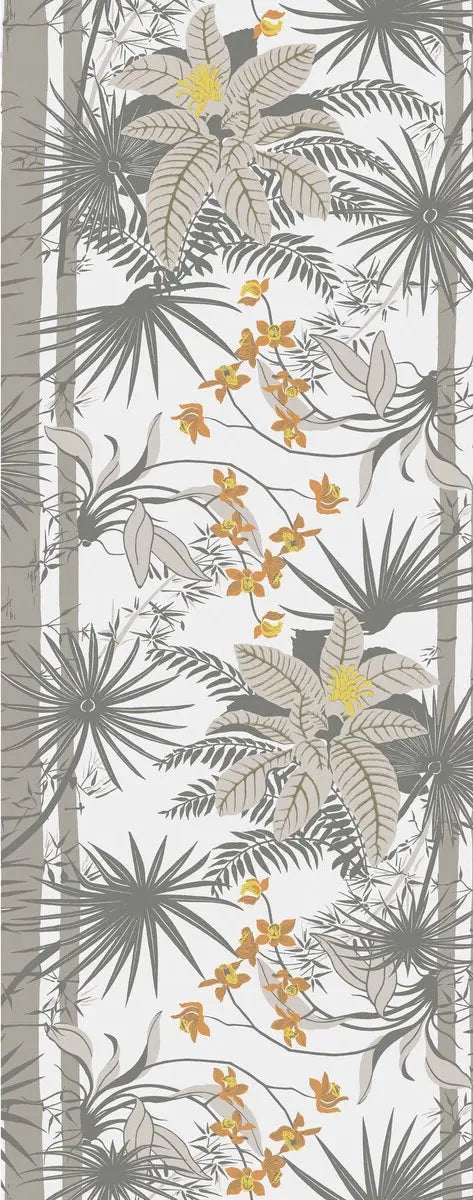 Kravet Couture Wallpaper W3580.411 Orquidea Tobacco