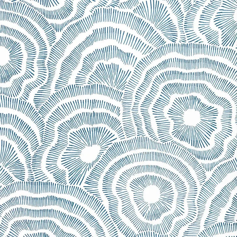 Kravet Couture Wallpaper W3823.50 Panache Wp Indigo