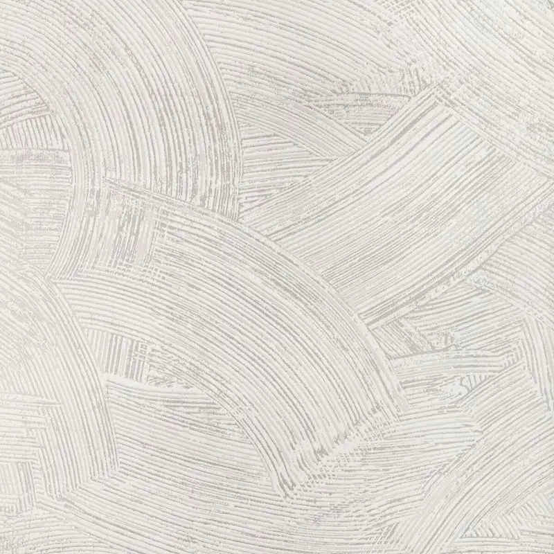 Kravet Couture Wallpaper W3831.11 Modern Swirl Wp Silver