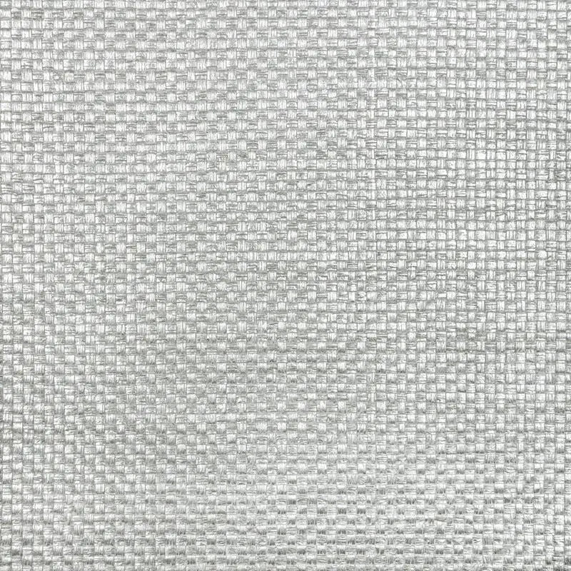 Kravet Couture Wallpaper W3832.1101 Metallic Weave Silver