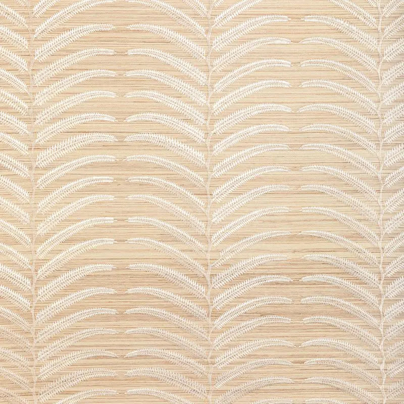 Kravet Couture Wallpaper W3834.161 Plantae Emb Sisal Ivory