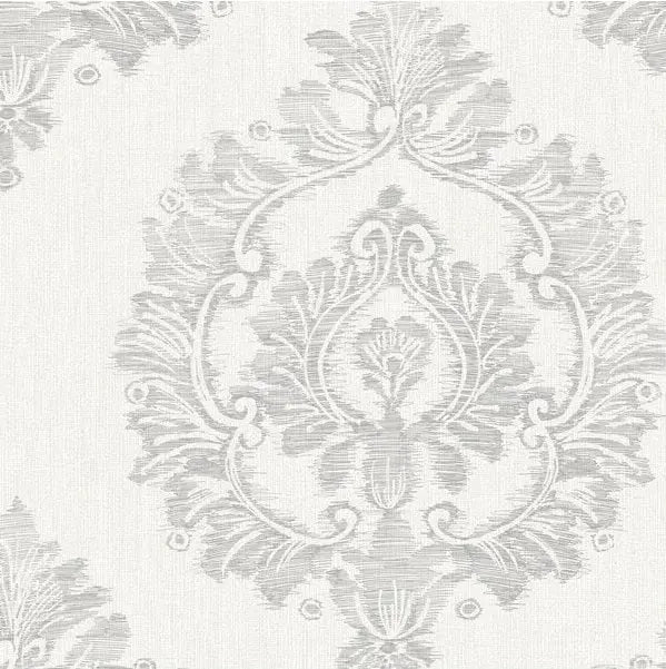 Winfield Thybony Wallpaper WBP10508.WT Damascus Harbor Grey