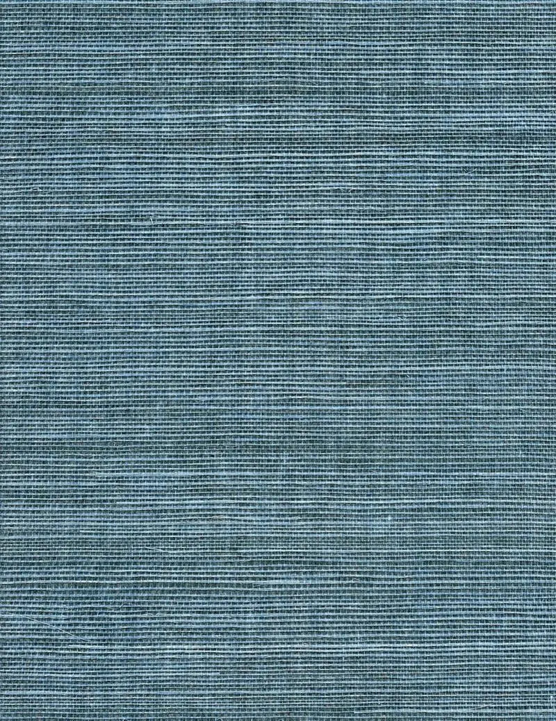 Winfield Thybony Wallpaper WNW2245.WT Solo Sisal Moody Blue