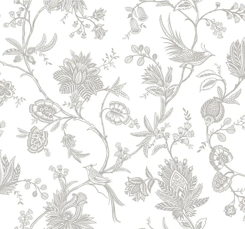 Winfield Thybony Wallpaper WTK20508.WT Maloney Dove Gray