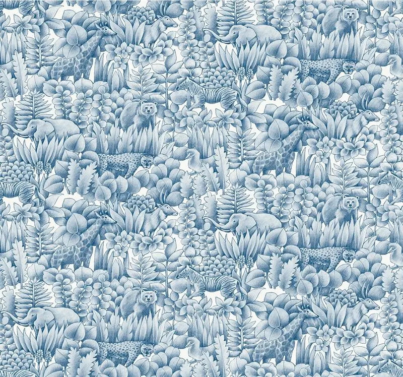 Winfield Thybony Wallpaper WTK21002.WT Tamarind Captain Blue